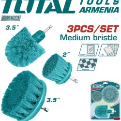 Medium hardness brush-head set 3 pcs.