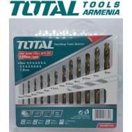 HSS twist drill bit set 12pcs