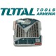 HSS twist drill bit set 12pcs