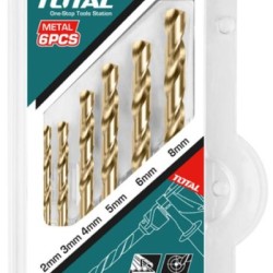 HSS twist drill bit set 6pcs