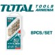 HSS twist drill bit set 8pcs HSS twist drill bit set 8pcs