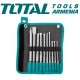 Set of hammer drill bits and chisels 10pcs