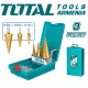 Step drill bit set 3 pcs Step drill bit set 3 pcs