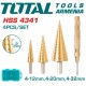 Step drill bit set 4 pcs Step drill bit set 4 pcs