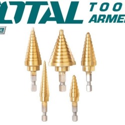 Step drill bit set 5 pcs