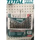 Set of drill bits for metal and concrete with screwdriver bits 16pcs