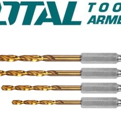 HSS twist drill bits set 4 pcs