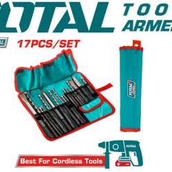 Drill set 17 drill bits