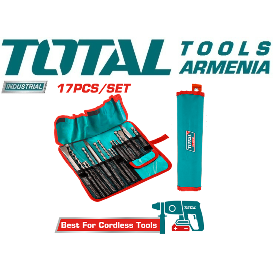 Drill set 17 drill bits Drill set 17 drill bits
