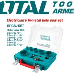 Bit set for bimetallic electricians