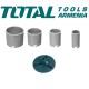 Carbide gritted hole saw set 6pcs Carbide gritted hole saw set 6pcs