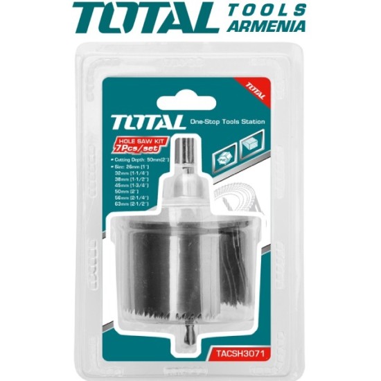 Hole saw set 7pcs Hole saw set 7pcs