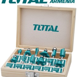 Router Bit Set - 12 mm 12pcs