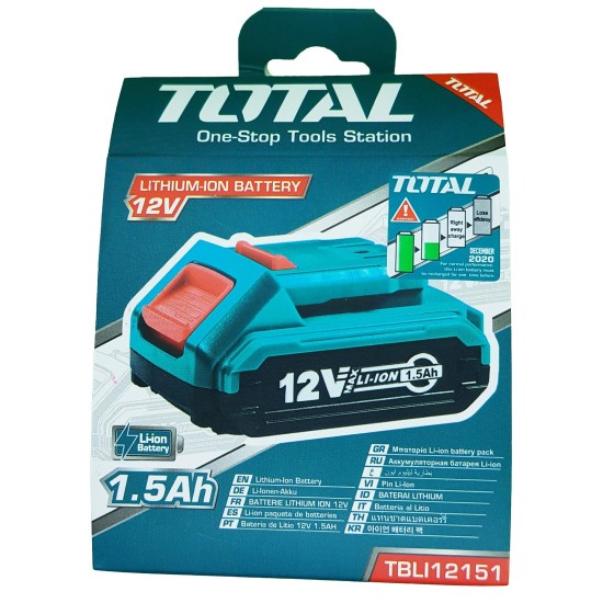 Lithium-ion battery of 12 V / 1,5 Ah Lithium-ion battery of 12 V / 1,5 Ah