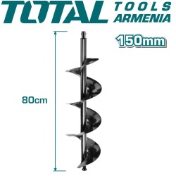 Earth auger bit 150mm