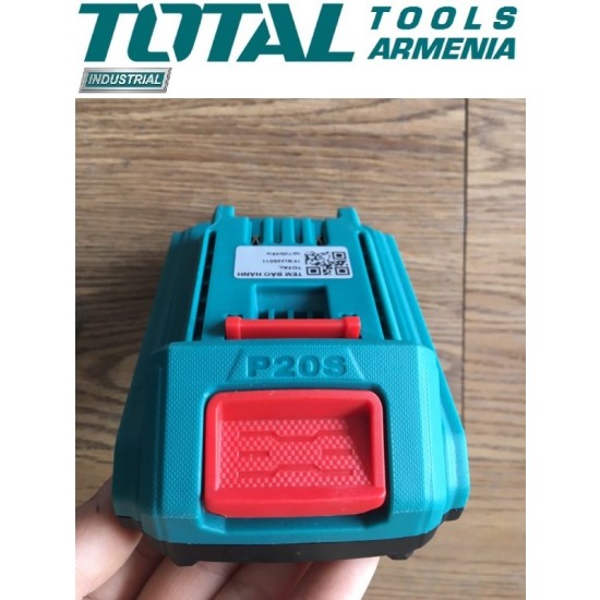 Lithium-ion battery of 20 V / 2 A*h