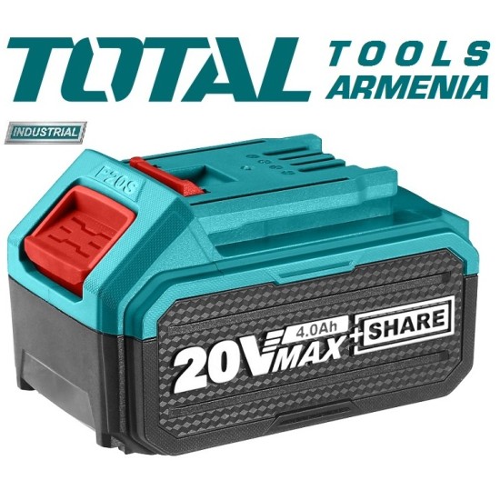 Lithium-ion battery of 20 V / 4 Ah Lithium-ion battery of 20 V / 4 Ah
