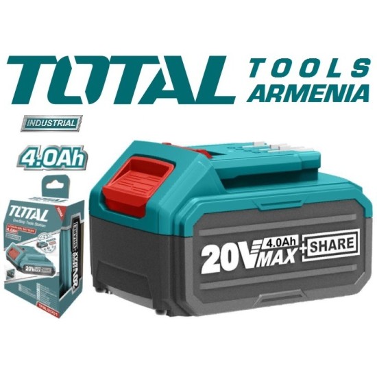 Lithium-ion battery of 20 V / 4 Ah Lithium-ion battery of 20 V / 4 Ah