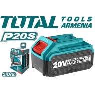 Lithium-ion battery of 20 V / 5 Ah