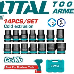 14pcs impact socket set 1/2inch