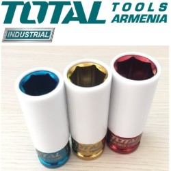 Non-Marring Lug Nut Socket Set 3pcs 1/2"