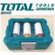 Non-Marring Lug Nut Socket Set 3pcs 1/2"