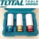 Non-Marring Lug Nut Socket Set 3pcs 1/2"