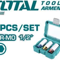 Non-Marring Lug Nut Socket Set 3pcs 1/2"