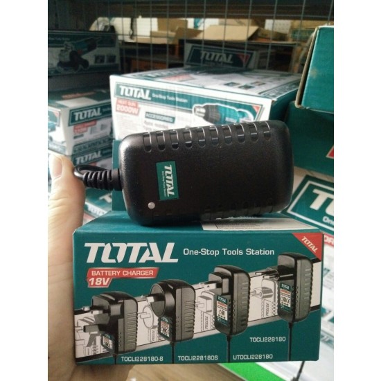 Charger Li-Ion 18 V / 1,5 Ah / For battery TOBPLI228180 Charger Li-Ion 18 V / 1,5 Ah / For battery TOBPLI228180