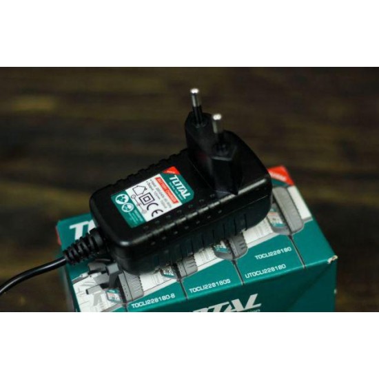 Charger Li-Ion 18 V / 1,5 Ah / For battery TOBPLI228180 Charger Li-Ion 18 V / 1,5 Ah / For battery TOBPLI228180