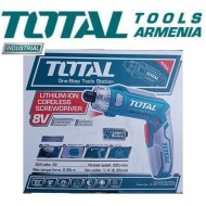 Cordless screwdriver 8V /6 Nm USB Type-C