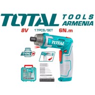 Cordless screwdriver 8V /6 Nm USB Type-C