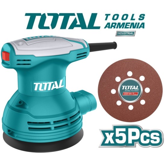 Eccentric sander / 320 W / 12000 rpm/ INDUSTRIAL Eccentric sander / 320 W / 12000 rpm/ INDUSTRIAL