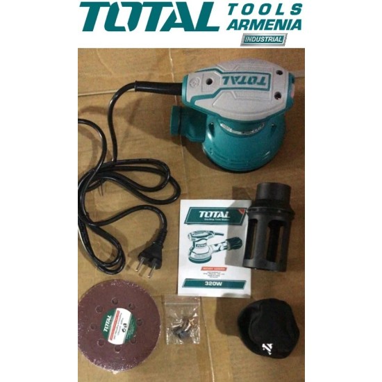 Eccentric sander / 320 W / 12000 rpm/ INDUSTRIAL Eccentric sander / 320 W / 12000 rpm/ INDUSTRIAL