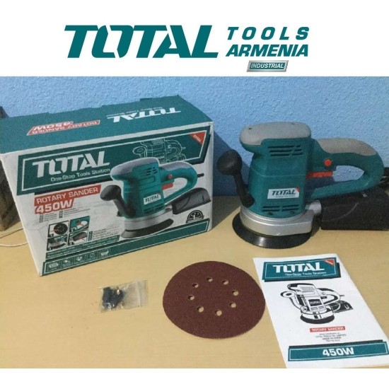 Eccentric sander / 450 W / 13000 rpm Eccentric sander / 450 W / 13000 rpm