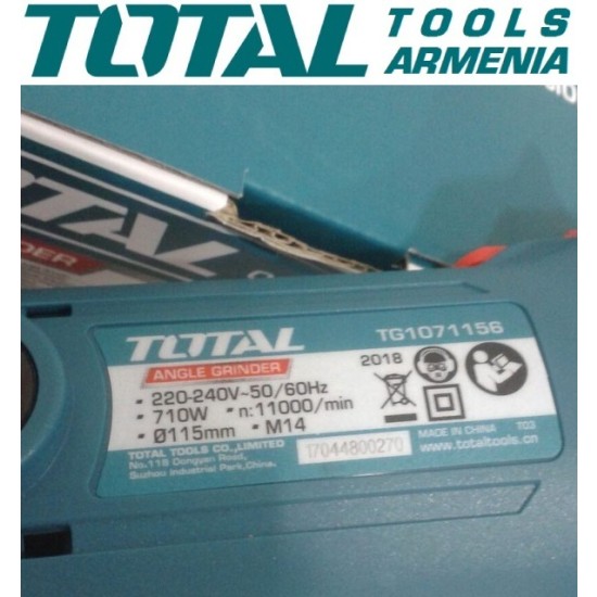 Angle grinder/850W/115mm/INDUSTRIAL Angle grinder/850W/115mm/INDUSTRIAL
