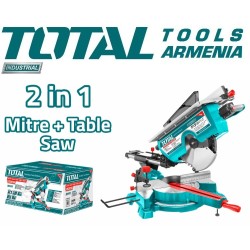 Mitre saw and table saw 1800W