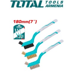 Abrasive brush set 3pcs