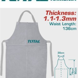 Welding leather apron 1.1-1.3mm 136cm