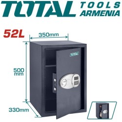 Electronic safe 52L