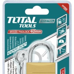 Brass padlock 40mm