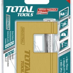 Heavy duty brass block padlock 70mm