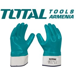 Synthetic rubber gloves XL