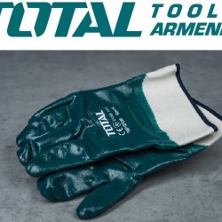 Synthetic rubber gloves XL