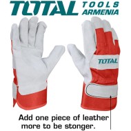 Leather gloves 10.5