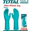 PVC gloves L