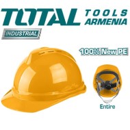 Safety helmet yellow