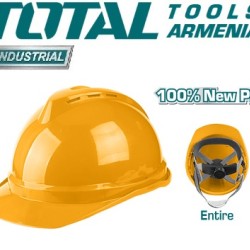 Safety helmet yellow