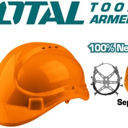 Safety helmet orange