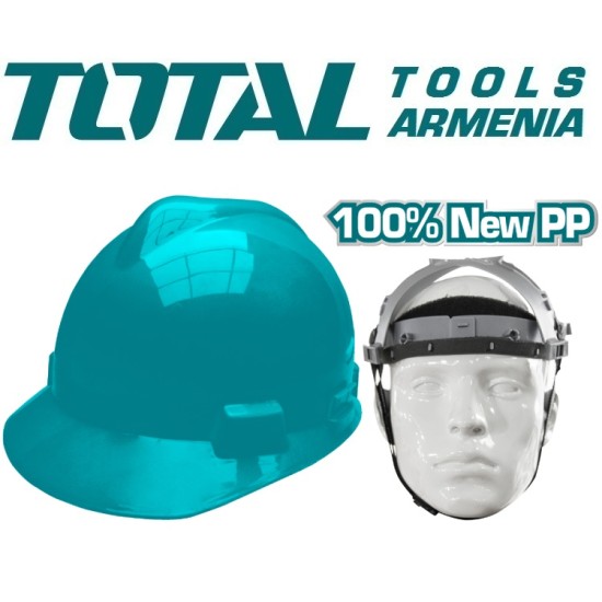 Safety helmet blue